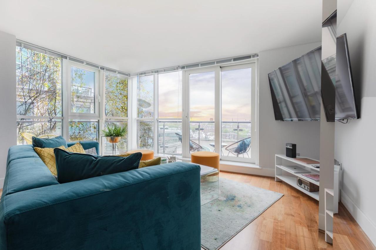 Best Thames View In Town! Large Luxxe Nomad Design Family Home London Bagian luar foto