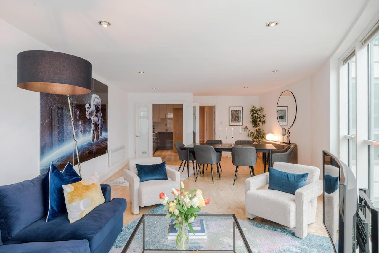 Best Thames View In Town! Large Luxxe Nomad Design Family Home London Bagian luar foto