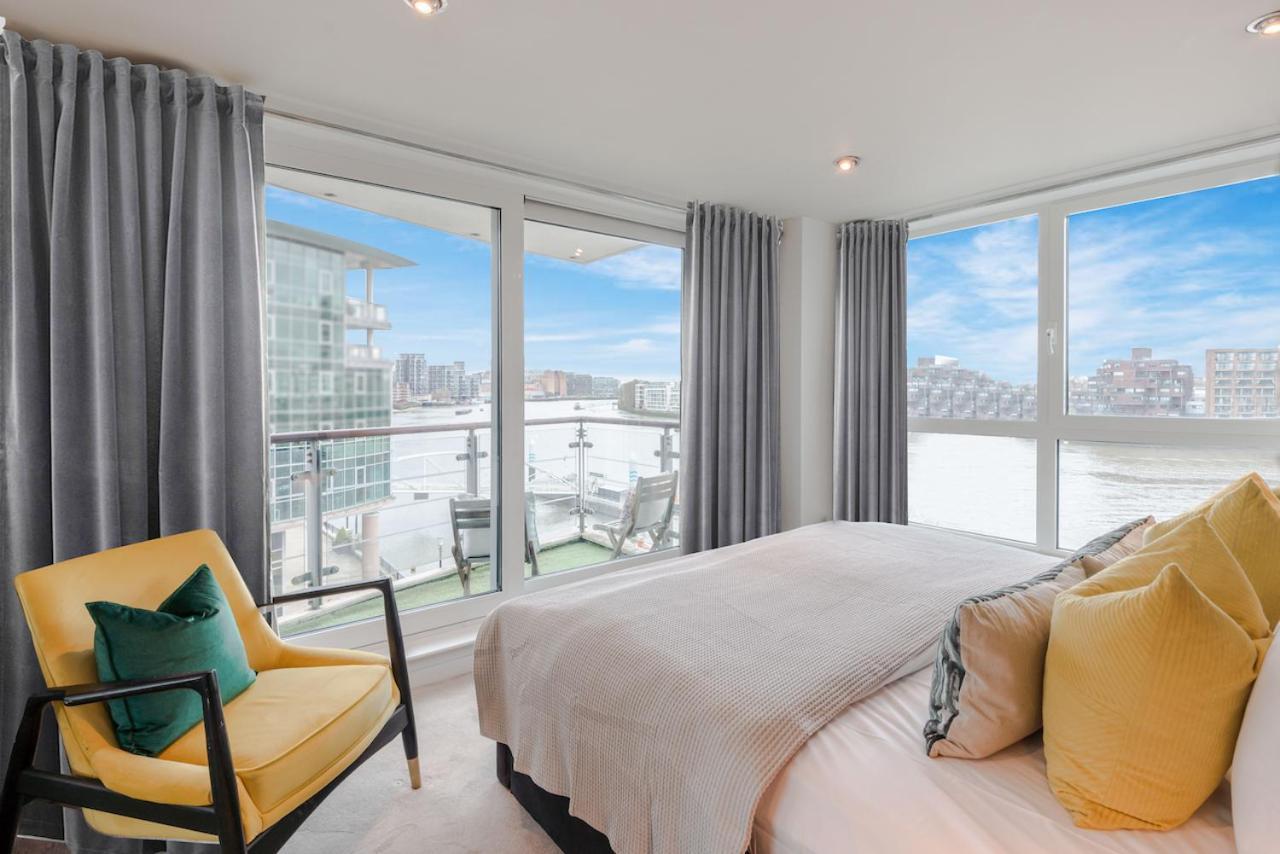Best Thames View In Town! Large Luxxe Nomad Design Family Home London Bagian luar foto